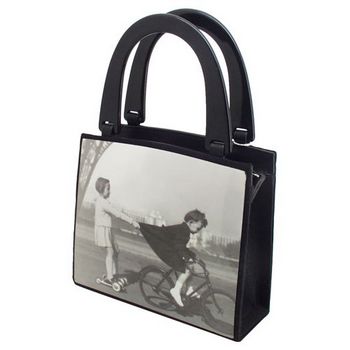 Karen Marie - Boutique Bags - Bicycle Kids Acrylic Pop-Art Tote