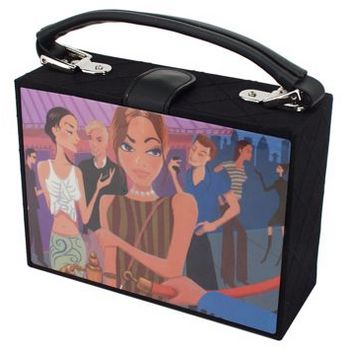 Karen Marie - Boutique Bags - Velvet Rope Tote Box