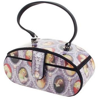 Karen Marie - Boutique Bags - Vintage Follies Rounded Jewel Box