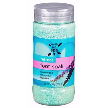got2b - Spa - Retreat - Soak for Aching Tired Feet - 16 oz (450g)