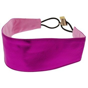 Susan Daniels - Headwrap - Metallic - Fuschsia (1)