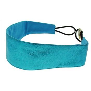 Susan Daniels - Headwrap - Metallic - Teal (1)