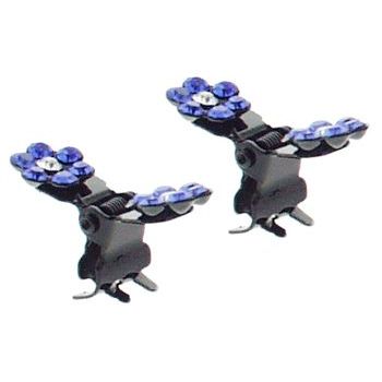 Smoothies - Floral Gem Clawettes - Sapphire