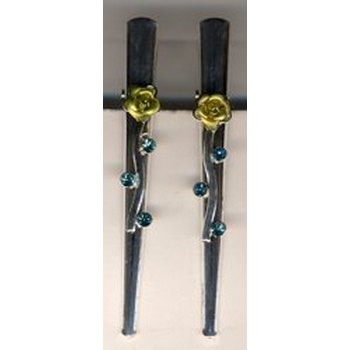 Mini Light Chrome Clip w/Green