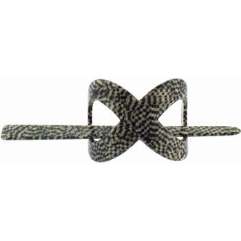 France Luxe - Bowtie Slide - Opera Silver