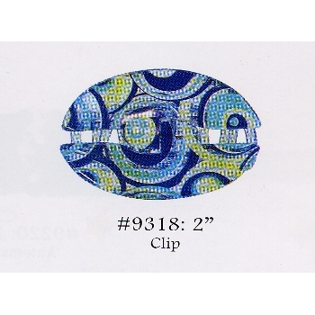 Karina - Deco Clip - Blue/Green (1) - All Sales Final