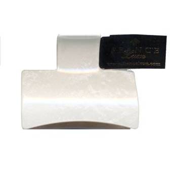 France Luxe - Solid Rectangle Claw Clip - Mousseline