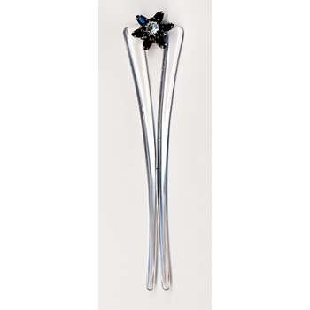 Good Hair Days - Antique Jet & Crystal Star