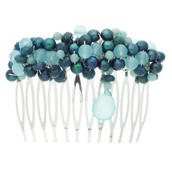Donna Collins - Fresh Water Pearls w/Apetite, Aqua & Jade Comb(1)