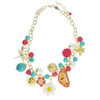 A.V. Max - Funky Charm Necklace - Citrus (1)