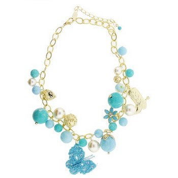 A.V. Max - Funky Charm Necklace - Turquoise