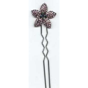 Crystal Star HairPin - Amethyst AB