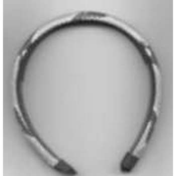 Animal Print Headband - Black