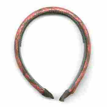 Animal Print Headband - Red