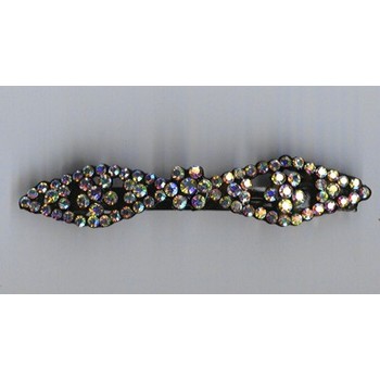 Rhinestone Crystal Butterfly Barrette