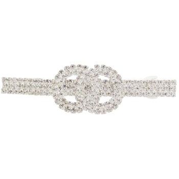 Karen Marie - Bridal Collection - Austrian Crystal Double Ring Barrette