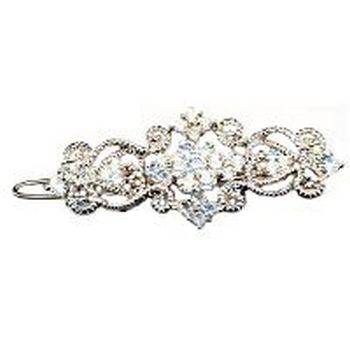 Betty Wales - Crystal Wire Barrette