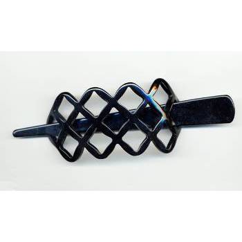 France Luxe - Small Lattice Slide - Black