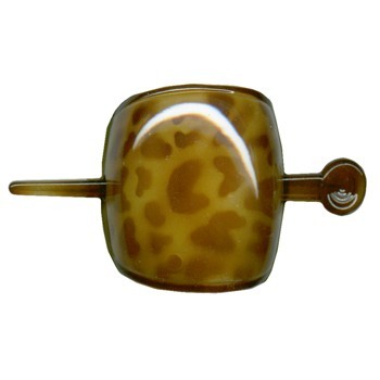 Camila - Bun Slide - Animal Print - Brown