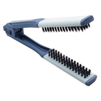 Conair Accessories - Ceramic Slim Straightening Brush - Blue