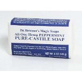 Dr. Bronner's - Peppermint Bar Soap - 5 Oz