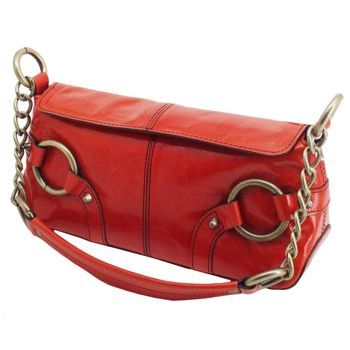 Adrienne Vittadini - Red Leather Handbag (1)