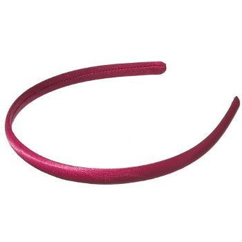 Evita Peroni - Lorette Satin Band - Rouge (1) 1/4 Wide