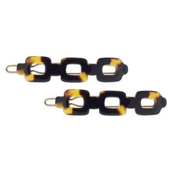 France Luxe - Petite Chain Barrettes - Tokyo (2)