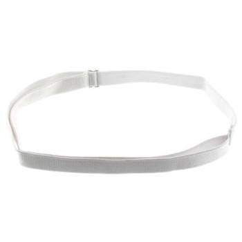 HB HairJewels - Lucy Collection - Bra Strap Headband - Snow White (1)
