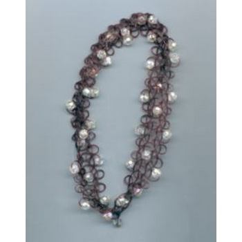 Faux Crystal Beaded Headband