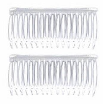 Good Hair Days - Grip-Tuth - 3 1/4inch Crystal Sidecombs