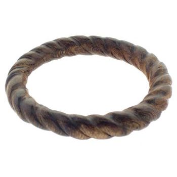 Gerard Yosca - Carved Wood Bangle - Small - Rope (1)