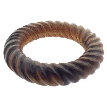 Gerard Yosca - Carved Wood Bangle - Large - Rope (1)