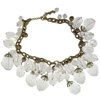 Gerard Yosca - Crystal & Filligree Bead Necklace (1)