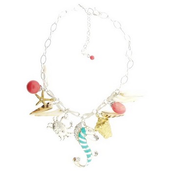 Gerard Yosca - Multi Sea Charms on Chain Necklace (1)