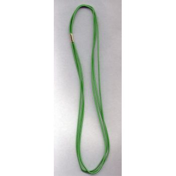 Multi-Strand Elastic Headbands - Emerald Green