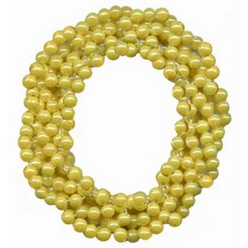 HB HairJewels - Beaded Scrunchie - Lemon (1)