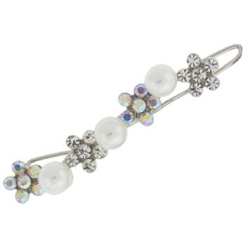 Karen Marie - Bridal Collection - Barrette - Pearls & Crystals