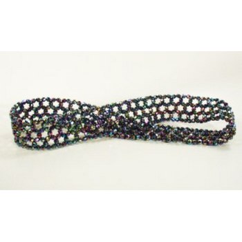 Jeweled Beaded Stretchy Headbands