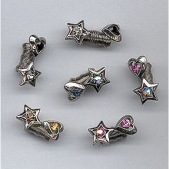 Jeweled Hair Springs