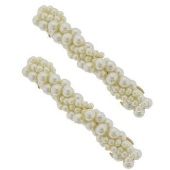 Karina - Pearl Double Barrette