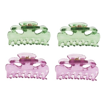 Karina - Mini Claws - 1inch Rose & Green(4)
