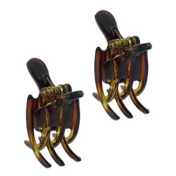 Karina - Small 3 Prong Claw - Tort