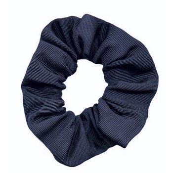 Karina - Grosgrain Scrunchie - Navy