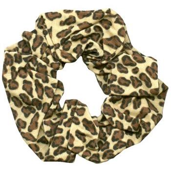 Karina - Cotton Scrunchie - Leopard (1) - All Sales Final