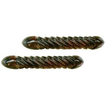 Karina - Set of Tight Twist Barrettes - Tort