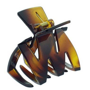 Karina - ZigZag Claw (Small) - Tort - All Sales Final