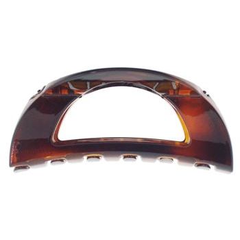 Karina - Open Round Claw - Tort - Large (1) - All Sales Final