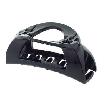 Karina - Open Round Claw - Black - Large