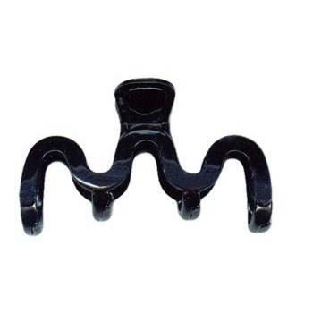 Karina - Small Wavy Claw - Black